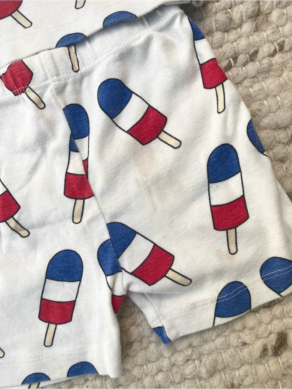 Monica + Andy Popsicle Short Pajama Set 3T